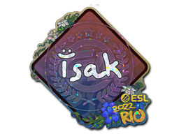 Sticker | isak (Glitter) | Rio 2022