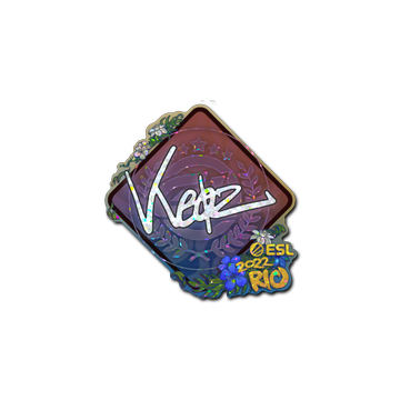 Sticker | Keoz (Glitter) | Rio 2022 image 360x360