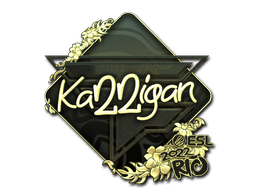 스티커 | karrigan(금박) | 리우데자네이루 2022