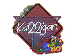 Sticker | karrigan (Glitter) | Rio 2022