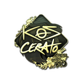 Sticker | KSCERATO (Gold) | Rio 2022 image 120x120