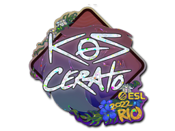 ステッカー | KSCERATO (グリッター) | Rio 2022