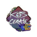 Sticker | KSCERATO (Glitter) | Rio 2022 image 120x120