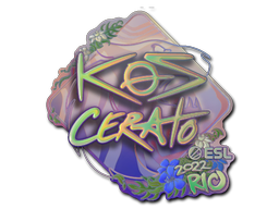 Adesivo | KSCERATO (Holográfico) | Rio 2022