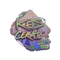 Sticker | KSCERATO (Holo) | Rio 2022 image 120x120