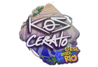 Sticker | KSCERATO | Rio 2022