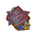 Sticker | KRIMZ (Glitter) | Rio 2022 image 120x120