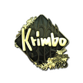 Sticker | Krimbo (Gold) | Rio 2022 image 120x120