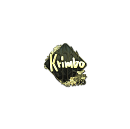 Sticker | Krimbo (Gold) | Rio 2022