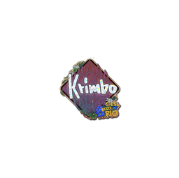 Sticker | Krimbo (Glitter) | Rio 2022