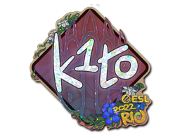 Sticker | k1to (scintillant) | Rio 2022