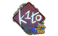 Sticker | k1to (Glitter) | Rio 2022