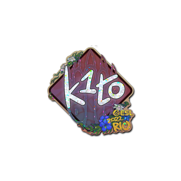 Sticker | k1to (Glitter) | Rio 2022 image 360x360