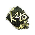 Sticker | k1to (Gold) | Rio 2022 image 120x120