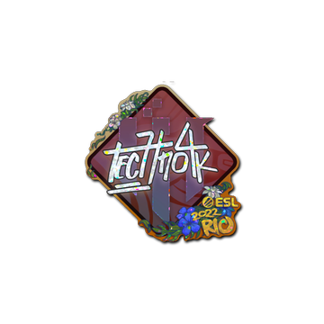 Sticker | Techno4K (Glitter) | Rio 2022 image 360x360