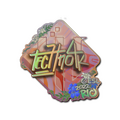 Sticker | Techno4K (Holo) | Rio 2022 image 120x120