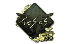 Sticker | TeSeS (Gold) | Rio 2022