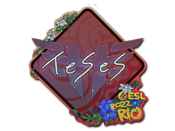 Adesivo | TeSeS (Purpurinado) | Rio 2022