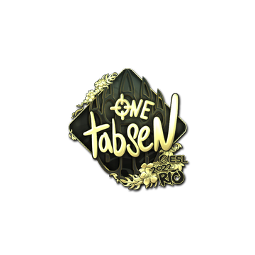 Sticker | tabseN (Gold) | Rio 2022 image 360x360