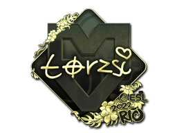 스티커 | torzsi(금박) | 리우데자네이루 2022