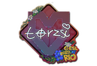 Sticker | torzsi (Glitter) | Rio 2022