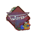 Sticker | Twistzz (Glitter) | Rio 2022 image 120x120