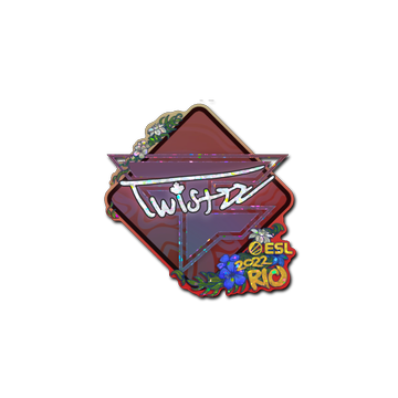 Sticker | Twistzz (Glitter) | Rio 2022 image 360x360