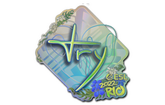 Sticker | TRY (Holo) | Rio 2022