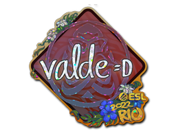 Sticker | v4lde (Glitter) | Rio 2022