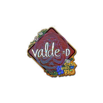 Sticker | v4lde (Glitter) | Rio 2022 image 360x360