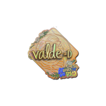 Sticker | v4lde (Holo) | Rio 2022 image 360x360