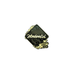 Sticker | w0nderful (Gold) | Rio 2022