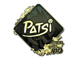 Sticker | Patsi (Gold) | Rio 2022