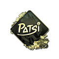 Sticker | Patsi (Gold) | Rio 2022 image 120x120