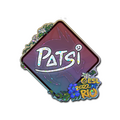 Sticker | Patsi (Glitter) | Rio 2022 image 120x120
