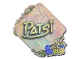 Sticker | Patsi (Holo) | Rio 2022