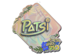 Sticker | Patsi (holo) | Rio 2022