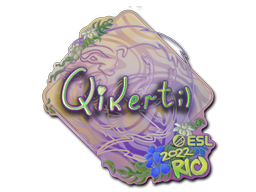 Стикер | qikert (холограмен) | Rio 2022