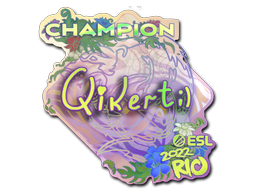 Autocolante | qikert (Holo, Champion) | Rio 2022