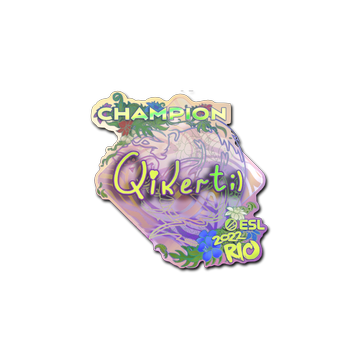 Sticker | qikert (Holo, Champion) | Rio 2022 image 360x360