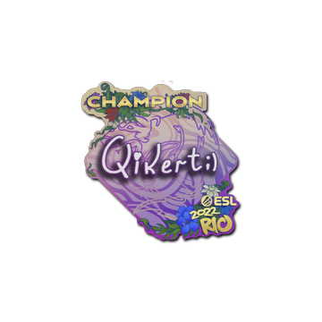 Sticker | qikert (Champion) | Rio 2022 image 360x360