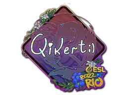 Autocolante | qikert (Glitter) | Rio 2022