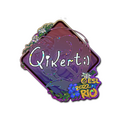 Sticker | qikert (Glitter) | Rio 2022 image 120x120