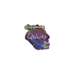 Sticker | qikert (Glitter, Champion) | Rio 2022