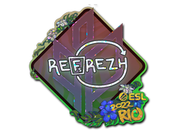 Sticker | refrezh (Glitter) | Rio 2022