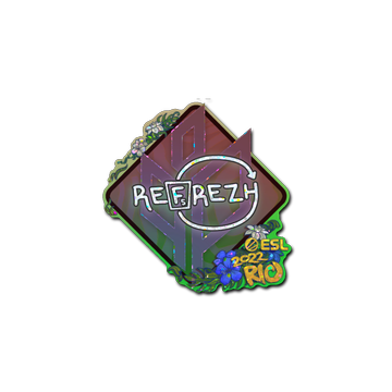 Sticker | refrezh (Glitter) | Rio 2022 image 360x360