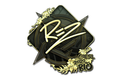Sticker | REZ (Gold) | Rio 2022