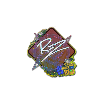 Sticker | REZ (Glitter) | Rio 2022 image 360x360