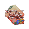 Sticker | rain | Rio 2022 image 120x120