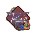 Sticker | rain (Glitter) | Rio 2022 image 120x120